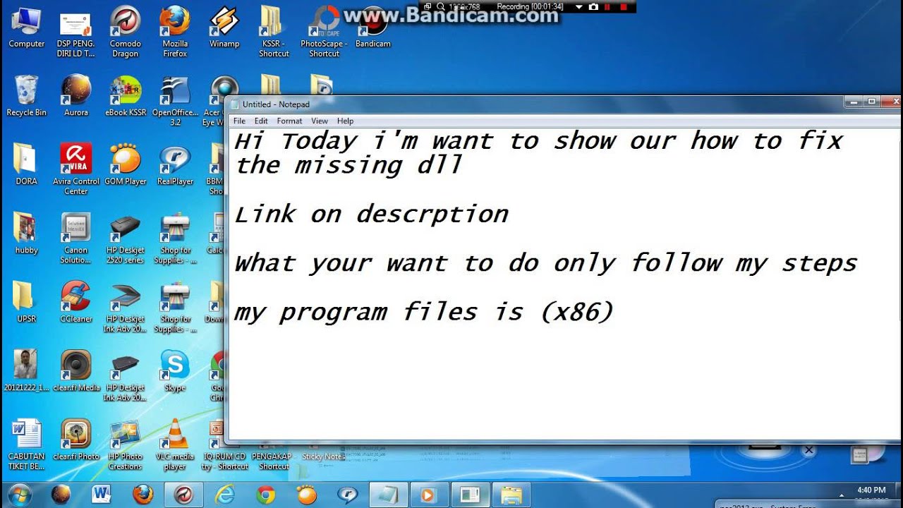 d3dx9 30.dll windows 7 download