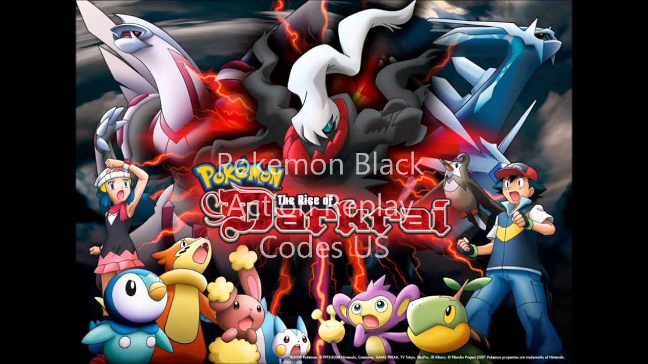 Pokemon Black Action Replay Codes US - YouTube