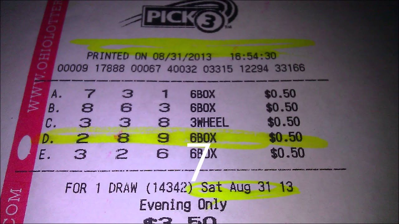 pa lottery pick 3 evening past results