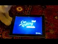 Cat reacts to iPad fishing game