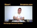 Video Horscopo Semanal GMINIS  del 15 al 21 Junio 2014 (Semana 2014-25) (Lectura del Tarot)
