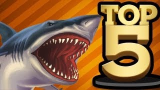 TOP 5 SHARKS IN VIDEO GAMES