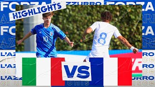 Highlights: Italia-Francia 0-1 | Under 17 | Amichevole