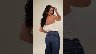 Calça Over Jeans