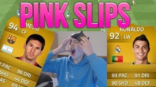 CRAZY PINK SLIPS!! - MESSI + RONALDO - FIFA 14 Next Gen Ultimate Team