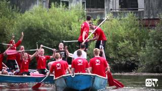 Das FCK-Team beim Fischerstechen in Bad Kreuznach