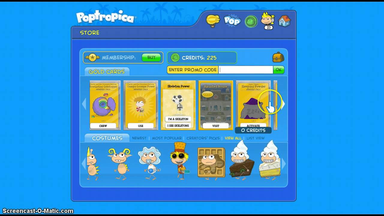 image caption: Poptropica Promo Code April-July 2013 - YouTube caption optimisation: 100% referring webpage: http://www.youtube.com/watch?v=UhHLSYfjwvI