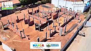 NOVA UNIDADE BÁSICA DE SAÚDE NO BOA VISTA SEGUE EM RITMO ACELERADO