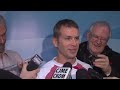 2011 Ford World Men's Curling Championship - Draw 17 Media Scrum