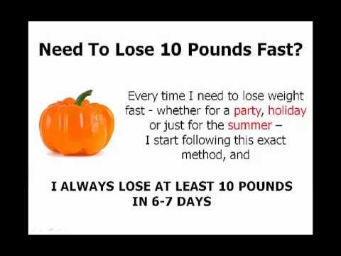 Lose 10 Pounds In Three Days Diet