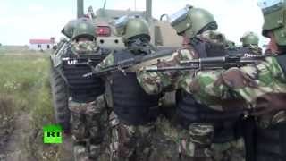 Военные учения ОДКБ в Ростовской области
