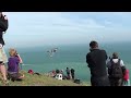 Awesome Vulcan XH558 Beachy Head Cliff Flypast, Eastbourne Airshow.
