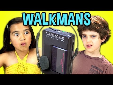 KIDS REACT TO WALKMANS (Portable Cassette Players)