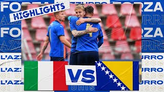 Highlights: Italia-Bosnia Erzegovina 1-0 - Under 21 (29 marzo 2022)