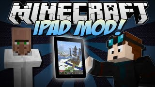 Minecraft | iPAD! (Use Apps, Blow Things Up & Turn into a Rocket!!) | Mod Showcase [1.6.2]