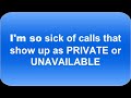 Block Unwanted Cell Phone Calls, Block Unavailable Calls