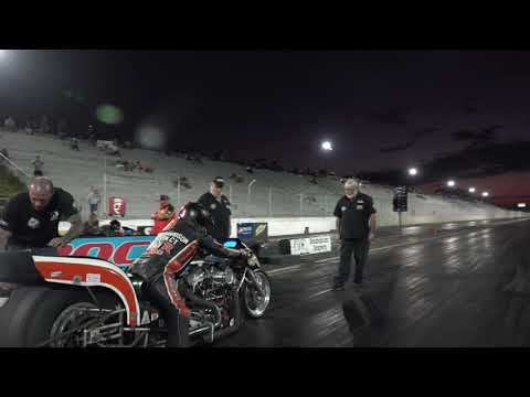 NITE RUN Jim Doyle 151 Cubic Inch Harley Nitro Funny Bike