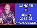 Video Horscopo Semanal CNCER  del 16 al 22 Junio 2019 (Semana 2019-25) (Lectura del Tarot)
