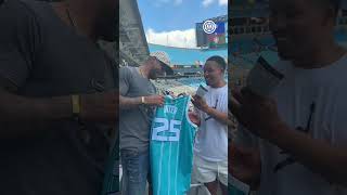 Charlotte Hornets, thanks for the warm welcome 🥰? #IMInter #Shorts