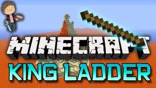 Minecraft: BATTLE-LADDER! King of the Mountain! Mini-Game w/Mitch & Friends!