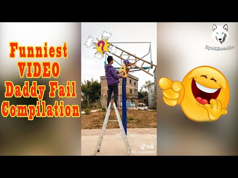 Funniest Video Daddy and Soon The Ball Stuck Fail Compilation 2019 🤣