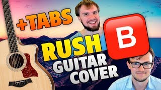 Rush B on Acoustic Guitar (Fingerstyle Guitar Cover, Free Tabs)