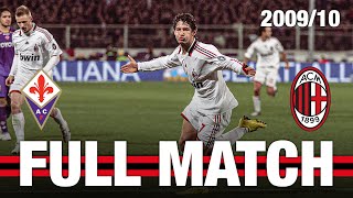 Pato wins it at the death | Full Match | Florentina v AC Milan | 2009/10