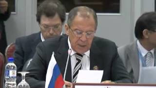 С.Лавров на министерской встрече Россия-АСЕАН