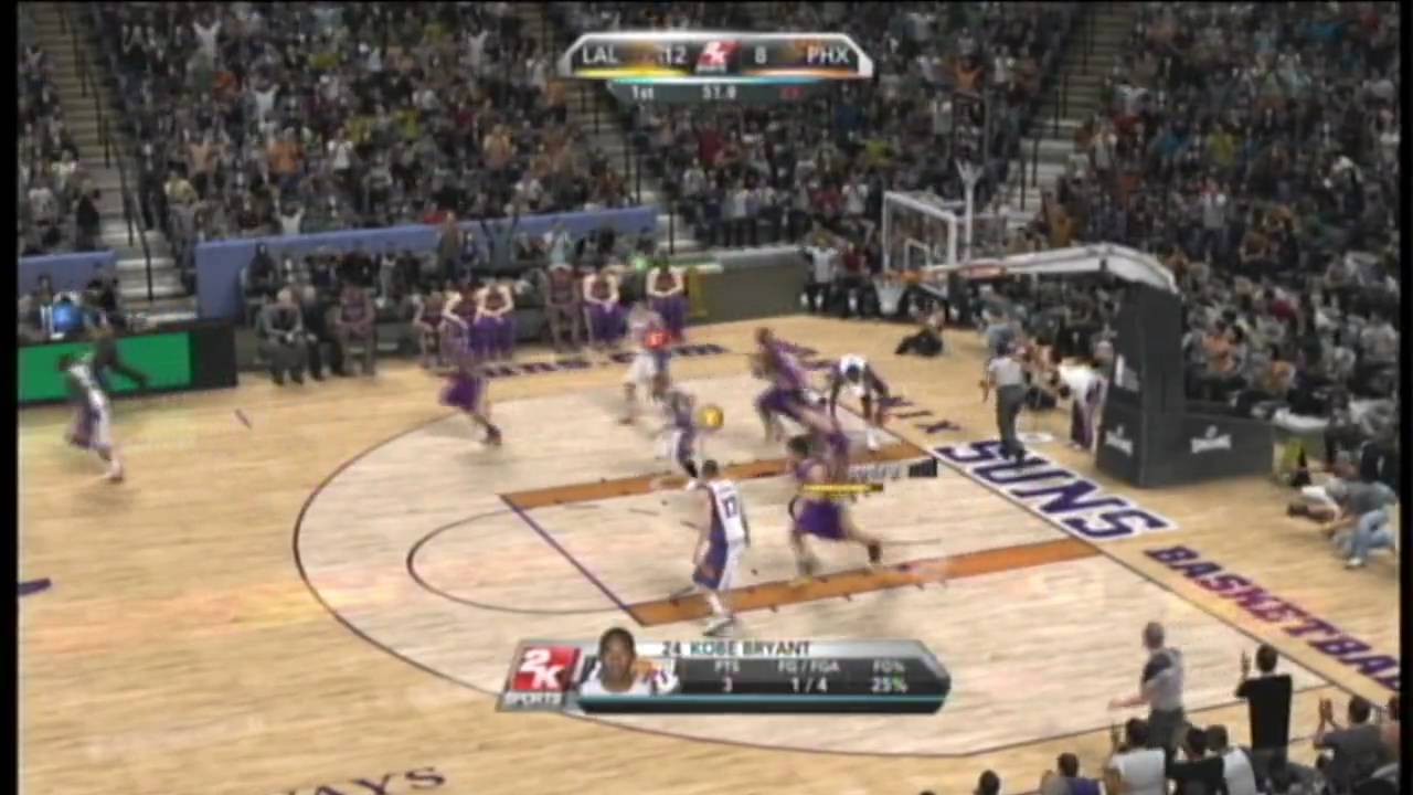 LA Lakers vs Phoenix Suns Scuffle - YouTube