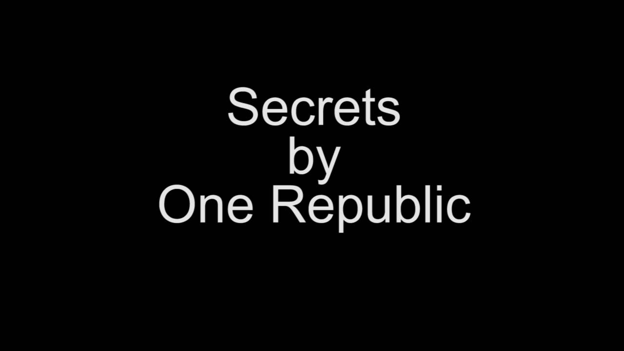 one republic secrets song