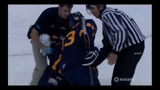 Matt Rupert's hit on Colts' forward Kevin Labanc