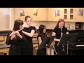 6th Grade Women's Quartet performance of March of the Men of Harlech