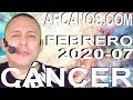 Video Horóscopo Semanal CÁNCER  del 9 al 15 Febrero 2020 (Semana 2020-07) (Lectura del Tarot)