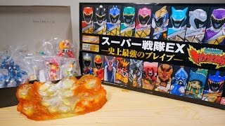 【開封レビュー】 【HG エイチジーヒーローズ】スーパー戦隊EX史上最強のブレイブ 獣電戦隊キョウリュウジャー / Kyoryuger HG Heros Super Sentai EX