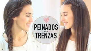 Peinados fáciles con trenzas