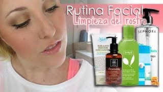 Rutina facial: Limpieza del rostro