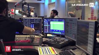 Bruno Guillon : une minute avant le direct sur Fun Radio