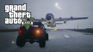 "GTA 5" - "TITAN MILITARY PLANE" - Titan Military Plane FULL GAMEPLAY ("AREA 51 TITAN PLANE")