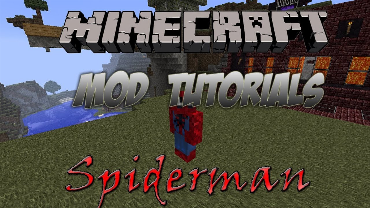 Minecraft 1.3.2 - How To Install The Spiderman Mod - YouTube