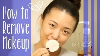 How To Remove Makeup! (everyday & waterproof)