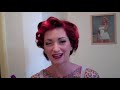Vintage 1950's curly hair tutorial ala Marilyn Monroe by CHERRY DOLLFACE