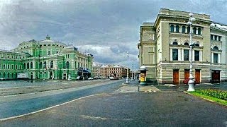 Санкт-Петербург, Мариинский театр и Консерватория, исторические путешествия, кинозарисовка
