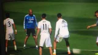 Bale Owns Ronaldo In Training (HD)