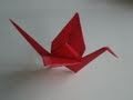 Origami: Crane [tutorial] - Youtube