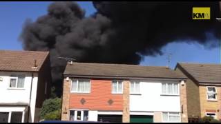 Huge Gravesend fire