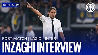 LAZIO 3-1 INTER | SIMONE INZAGHI EXCLUSIVE INTERVIEW 🎙️⚫🔵?⚫