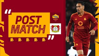 CHRIS SMALLING | POST MATCH INTERVIEW | ROMA-LEVERKUSEN