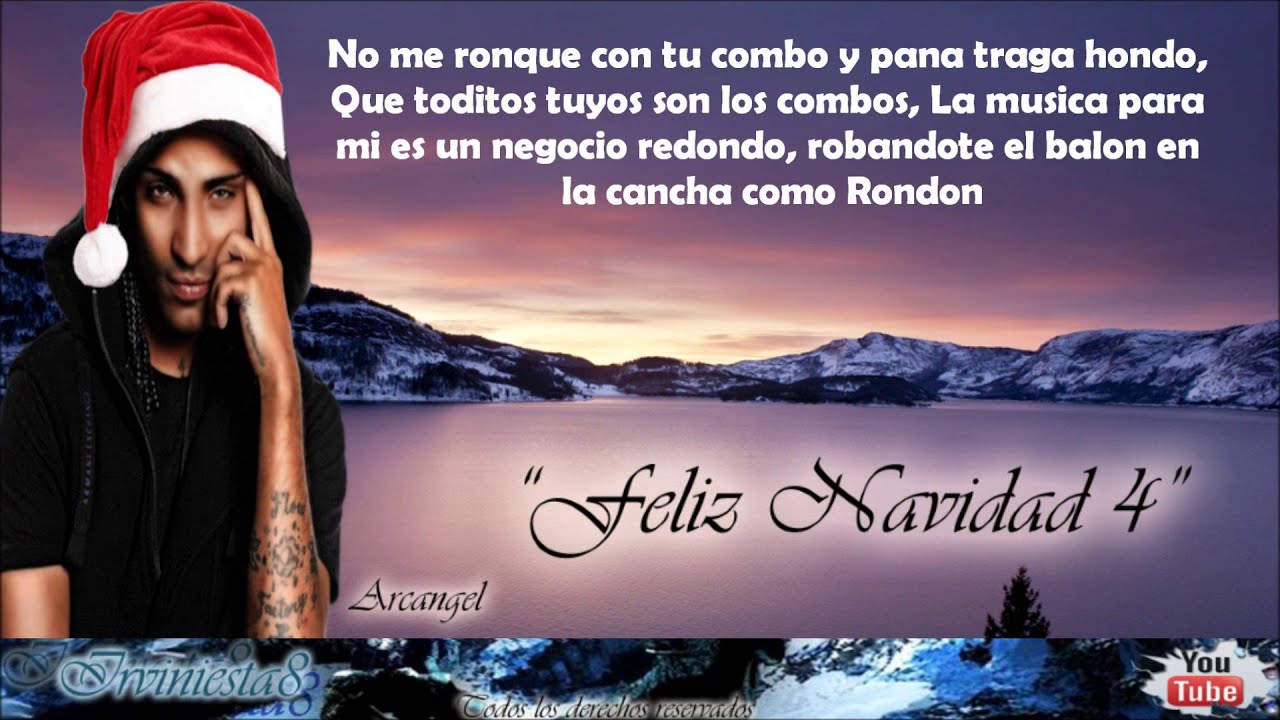 Feliz Navidad 4 (Letra) - Arcangel - YouTube