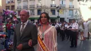 Desfile de la comitiva por la ciudad