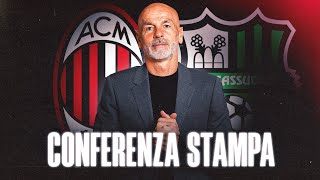 #MilanSassuolo | Mister Pioli in conferenza stampa